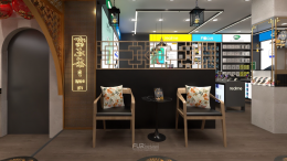 ออกแบบ ผลิต และติดตั้งร้าน : ร้าน Fu Long Cha & Oppo & Vivo หน้าอัสสัมธนบุรี กทม. New Design